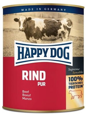 Happy Dog Rind Pur Hovězí
