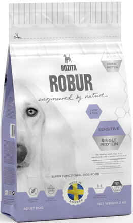 Bozita Robur Sensitive Single Protein Lamb & Rice 23/13