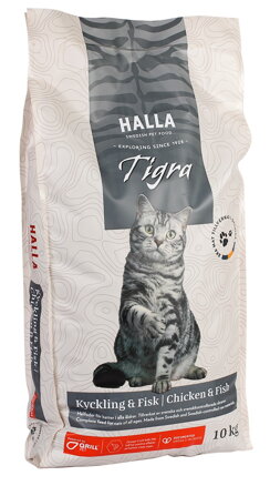 Halla Tigra Chicken&Fish (kuře&ryba) 33/14