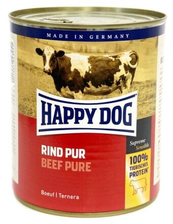 Happy Dog Rind Pur Hovězí