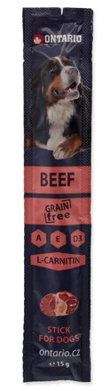 ONTARIO Stick for dogs BEEF 15g