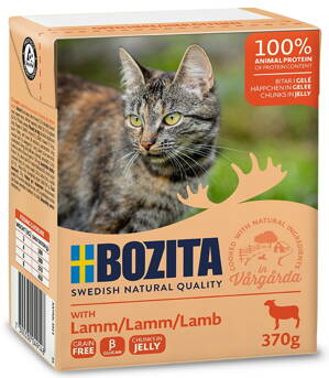 BOZITA kousky v rosolu s jehněčím 370g