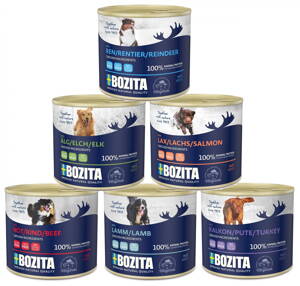 Výhodný mix Bozita konzerv 625g