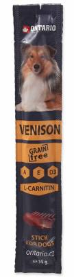 ONTARIO Stick for dogs VENISON 15g