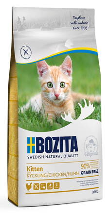 Bozita Kitten Grain Free Chicken (kuře)