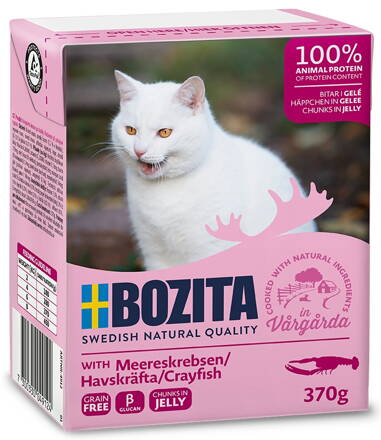 BOZITA kousky v rosolu s račím masem 370g