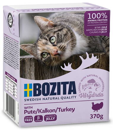 BOZITA kousky v rosolu s krůtou 370g