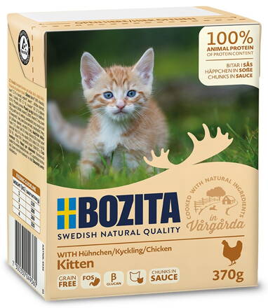 BOZITA kousky v omáčce kotě 370g