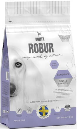 Bozita Robur Sensitive Single Protein Lamb & Rice 23/13