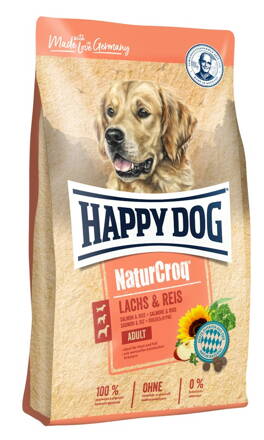 Happy Dog Naturcroq 22/9 LACHS & REIS