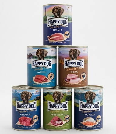 Happy dog - výhodný mix konzerv 