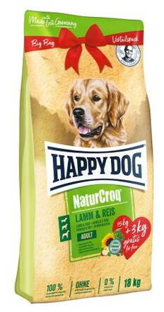 Happy Dog NaturCroq 22/9 LAMM & REIS 