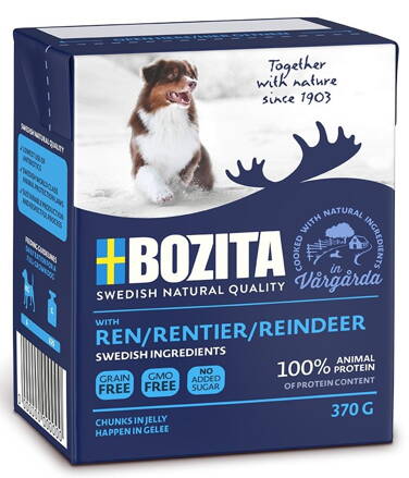 BOZITA  se sobem v rosolu - Tetra Pak 370g pes