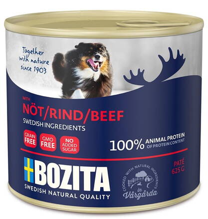 Bozita s hovězím masem 625g